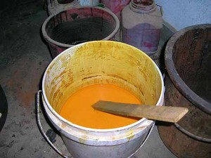Turmeric used as Vegetable Dye for Eco-Friendly Hand Printing Technique in Bagru