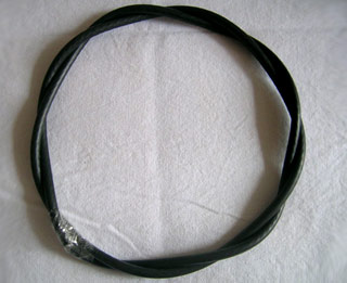 wreath-base Recycled Cable as Wreath Base